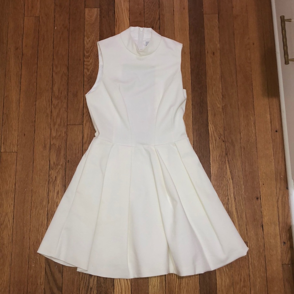 white dress